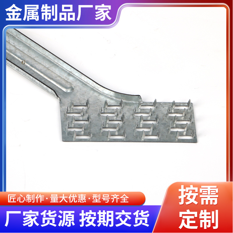 木屋连接件轻钢结构连接件齿板木桁架 桁架固定件 屋顶支撑支架型