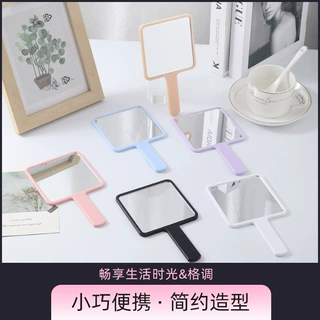 工厂直供跨境电商促销手持镜化妆镜便携手柄镜随身便携可爱小镜子