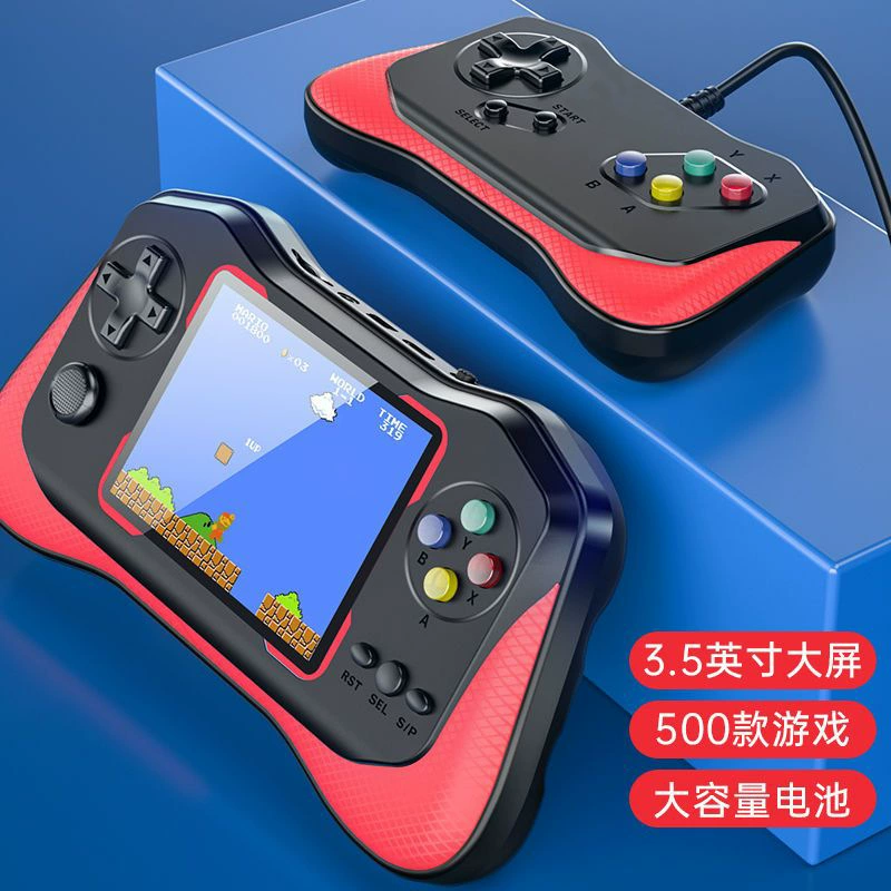 Joystick, classic game console for double, new collection, nostalgia