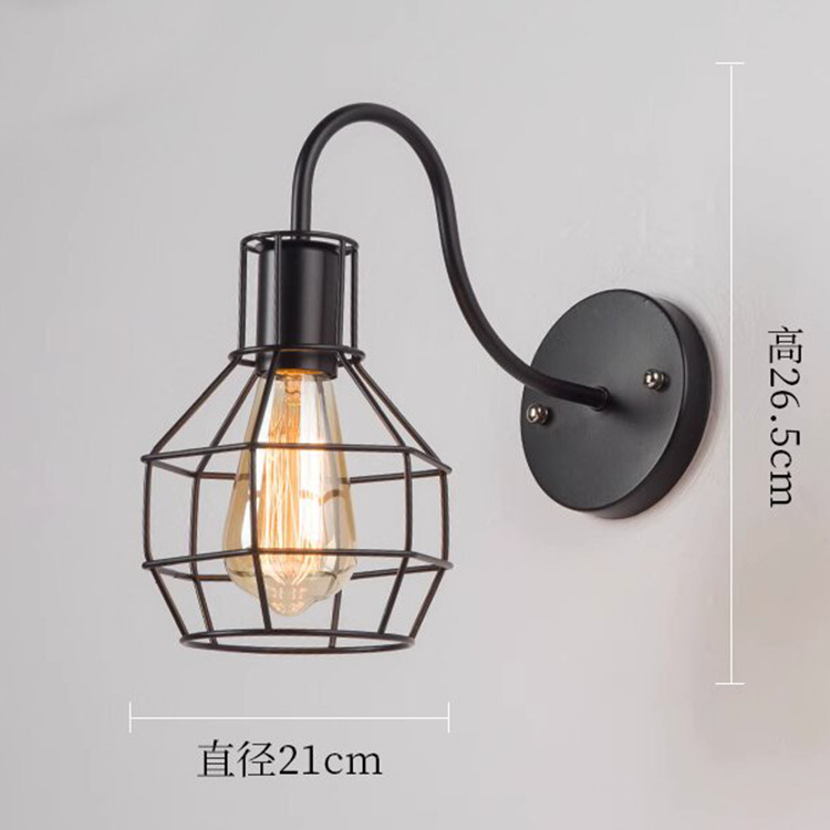 Estilo industrial retro americano, hierro forjado, cuerda de cáñamo, candelabro, restaurante, tienda de ropa, bar, ventana, nórdico, minimalista moderno