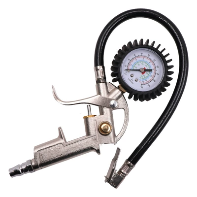 Air pressure gauge/tire pressure gauge pressure gauge digital aerated tire - copper-gauge-tire-pressure-gauge