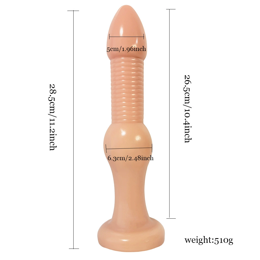 The big head is long and ultra -thick.