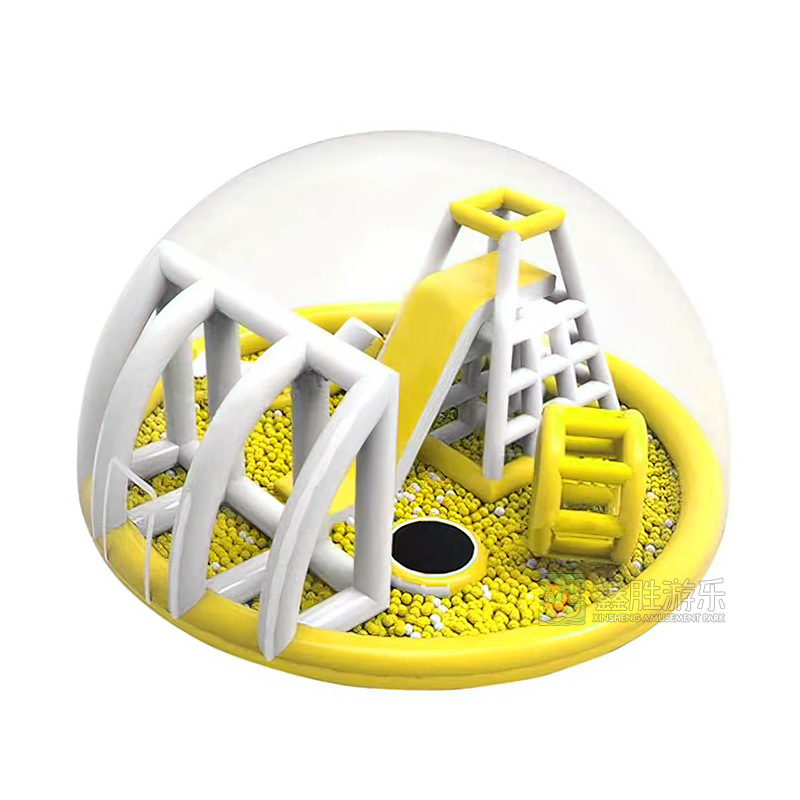 Casa de burbujas inflable Tienda de campaña inflable Red Red Casa de burbujas transparente Tienda de cielo estrellado Área escénica Camping al aire libre Casa de familia