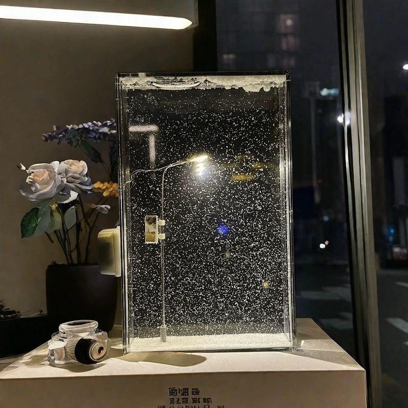 Ночник набор для DIY, настольный уличный фонарь ручной работы, подарок ко Дню святого Валентина
