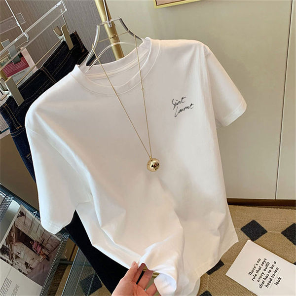 Oversize short-sleeved t-shirt women's and men's summer 2025