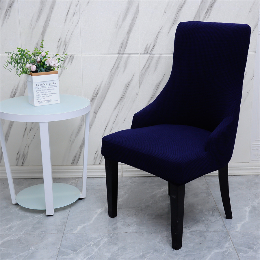 체크 무늬 네이비 블루