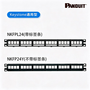 ���_NKFPL24��ģ�K���侀�ܿռ� Panduit NetKey 1U����侀��