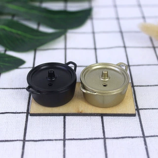 DOLLHOUSE 微缩食玩场景模型 娃娃屋配件锅煲迷你小汤煲一个D269
