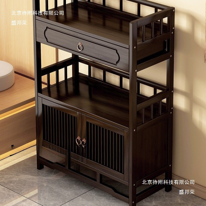 Tea Cabinet Storage Rack Tea Cabinet Storage Rack Household Tea Cabinet Tea Table Side Cabinet Tea Tea Set Storage Storage Cabinet