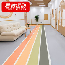 君德商用地胶pvc医院室内工厂房办公室加厚卷材耐磨塑胶地板胶