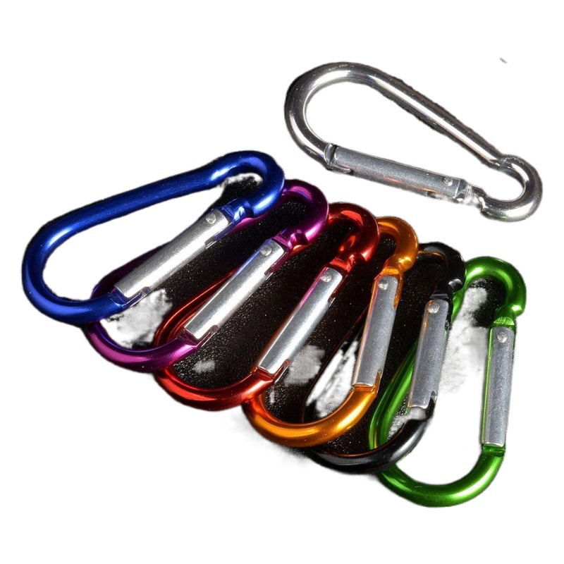 Mountain climbing buckle Bluetooth earphone buckle outdoor aluminum alloy carabiner gourd type quick hanging buckle No. 4