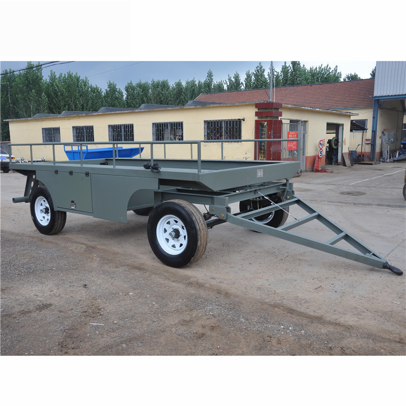 6吨水罐拖车底盘 水罐拖车 沼渣沼液罐车 污水罐车 粪罐拖车