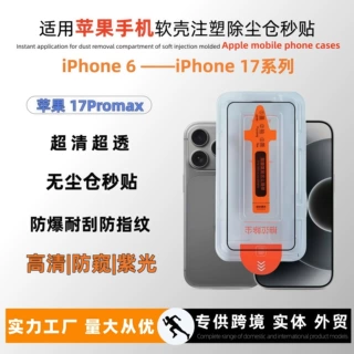 适用苹果18promax高清钢化膜15plus全屏紫光xr防窥防指纹保护膜