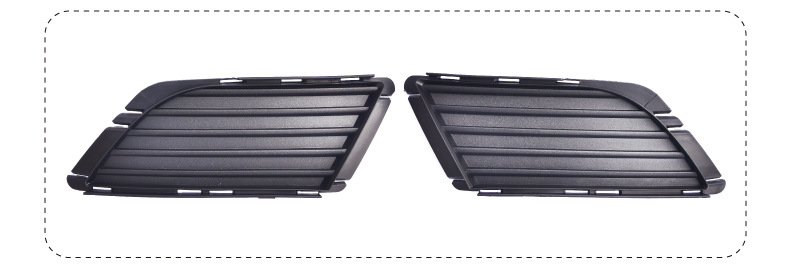 Suitable for Opel Corsa Fog Light Frame Fog Lampshade Fog Light Grille Fog Light Decorative Panel