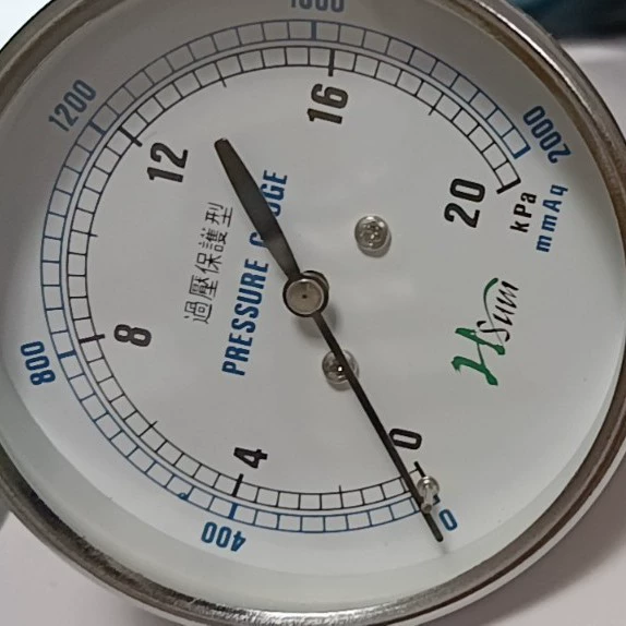 Высокотемпературный указатель из нержавеющей стали радиальная ударопрочная диафрагма Обычная обработка манометр маслонаполненная диафрагма манометр масла