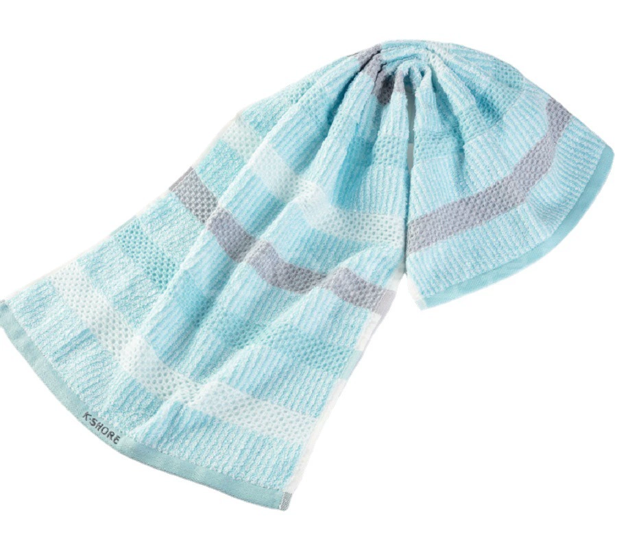 Cotton comfortable durable towel for home use for face washing, direct factory sales