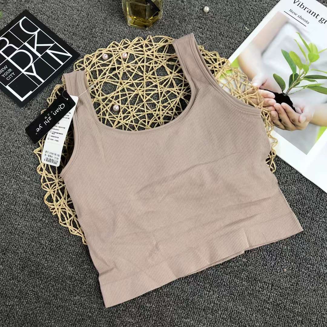 Nueva Seamless alta elástico Sling belleza de las mujeres chaleco inalámbrico yoga sujetador ropa interior deportiva al por mayor
