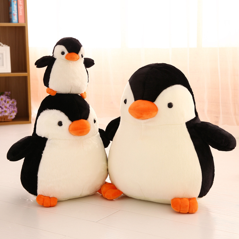 Factory wholesale cute penguin doll plush toy grab machine doll children's sleeping pillow a generation of cross-border hair