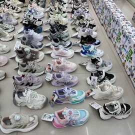 品牌童鞋尾货儿童运动鞋夏季透气单网男童运动鞋女童软底休闲鞋子