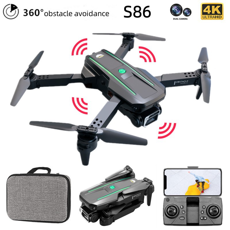 Cross-border S86 drone four-sided obstac...