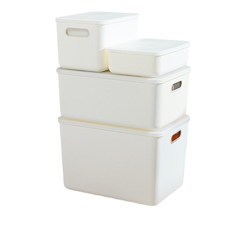 Cleaning utensil storage box, storage and organization, white portable snack box, bathroom storage, carefully selected storage rack