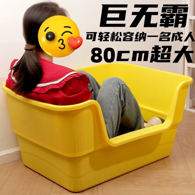 Ящик для кошачьего туалета, очень большой кошачий туалет с защитой от брызг, очень большой дезодорант, открытый ящик для кошачьего туалета, огромный ящик для кошачьего какашка