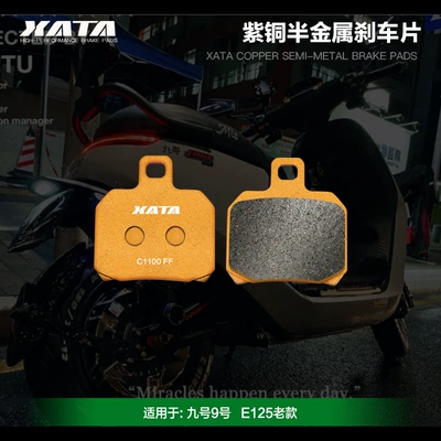 electric scooter modified disc — Tormoz supportları - e125-old-model-rear-1-pair-copper-semi-metal