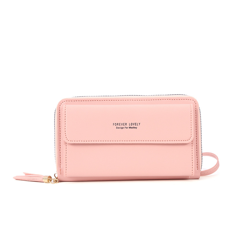 2022 nueva gran capacidad multifuncional color sólido bolso de hombro moda simple horizontal crossbody bolso del teléfono para las mujeres