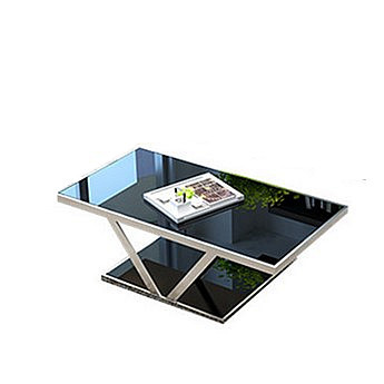 Mesa de café doble cubierta (120x60x43cm)