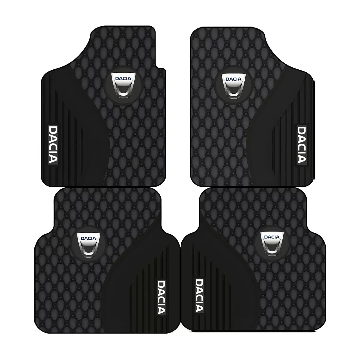 Car logo car floor mats, stylish universal style foot mats with diatom mud surface, suitable for all seasons, non-slip and washable