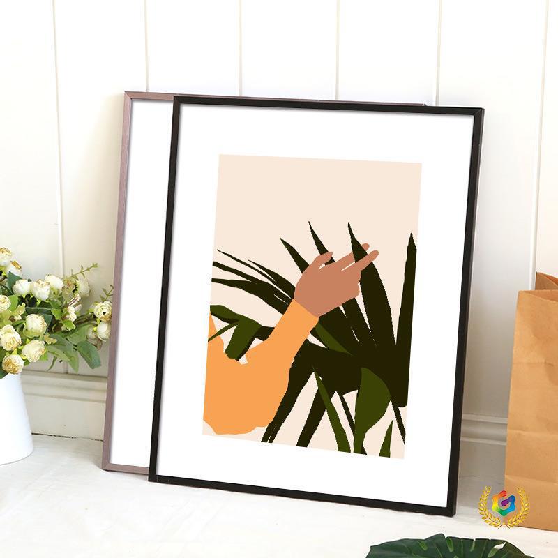 ✅ Simple Thin-Edged Aluminum Alloy Photo Frame Narrow-Edged Picture Frame Outer Frame Creative Wall-Mounted Poster Frame Advertising Photo Frame Gold