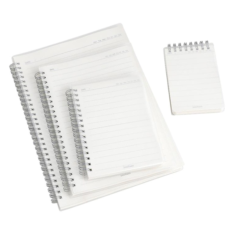 PpA7 flip-up bobina libro A6 Flip Grid libro A5b5 Notebook estudiante Inglés libreta papelería creativa