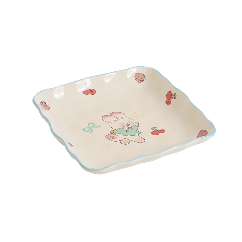 8 -ная квадратная тарелка