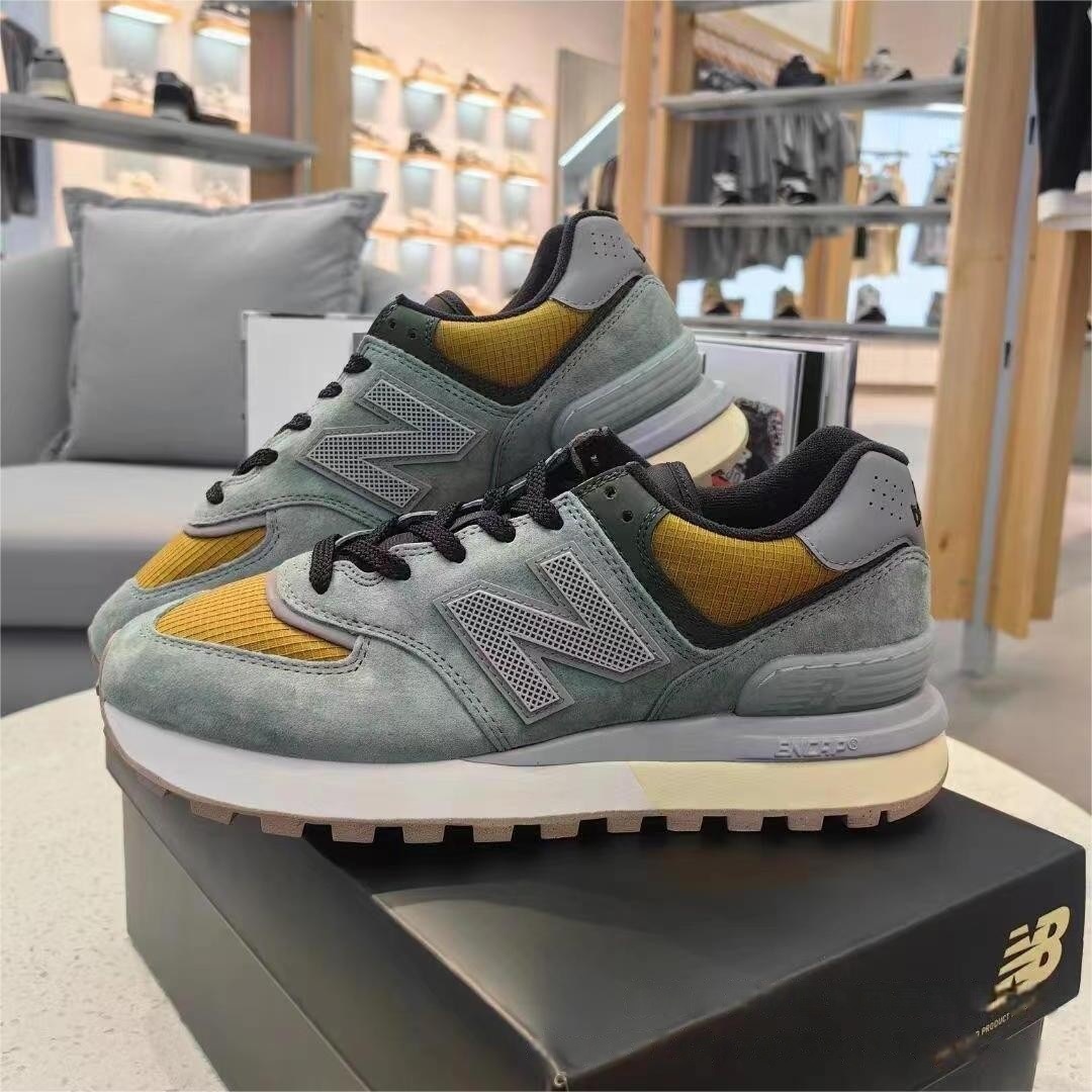 Zapatos Pitian NB574 nuevos zapatos de correr para hombres y mujeres piedra isla pareja zapatos de skate casuales conjuntos