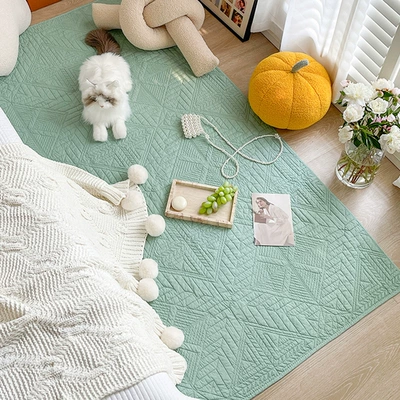 Foreign Trade Solid Color: Car Carpet