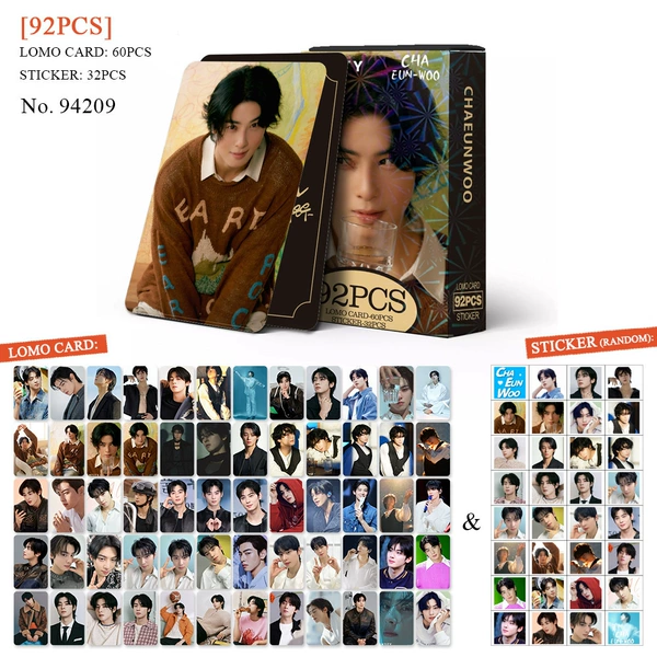 [Gift stickers] 94209-Cha Eun Woo Cha Eun Woo-92 sheets