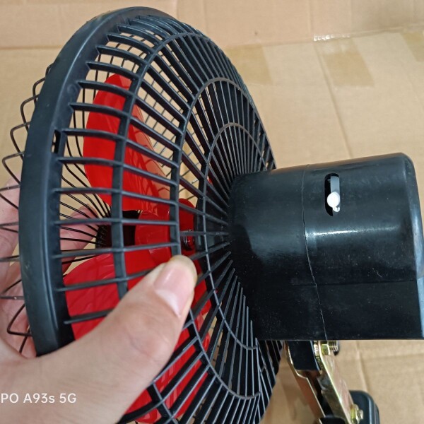 Electric Vehicle Car-Mounted Fan 12V48V60V Battery Tricycle Fan Oscillating Clip-On Fan Universal Modification