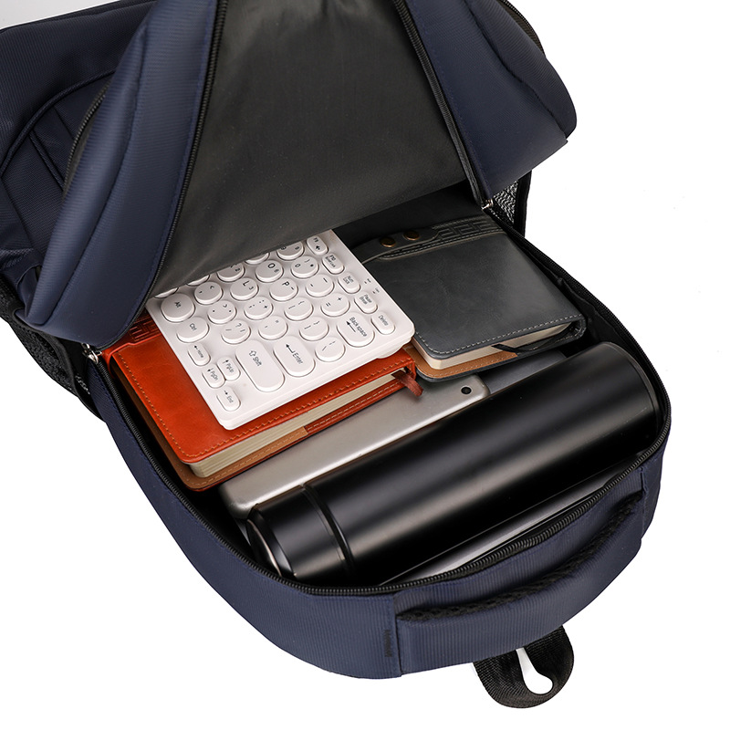 Mochila de negocios transfronterizos, bolso de viaje de ocio, bolso de escuela secundaria, bolso de computadora de viaje multicapa de gran capacidad