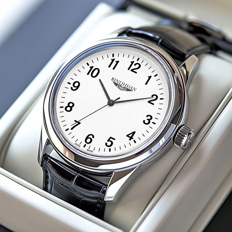 Genuine original brand new quartz movement watch for men, waterproof, high-end, casual, stylish, simple and handsome