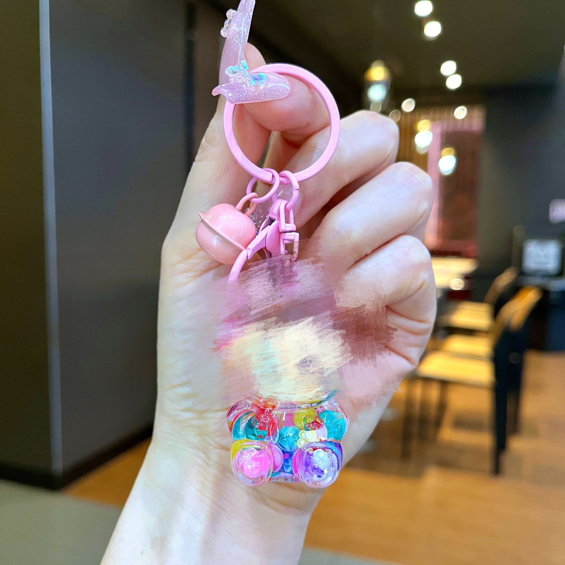 컬러 하드웨어 [다채로운] 빛나는 깜박이는 작은 천