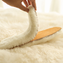 保暖羊毛绒鞋垫冬男女皮毛一体雪地靴加绒加厚毛鞋垫