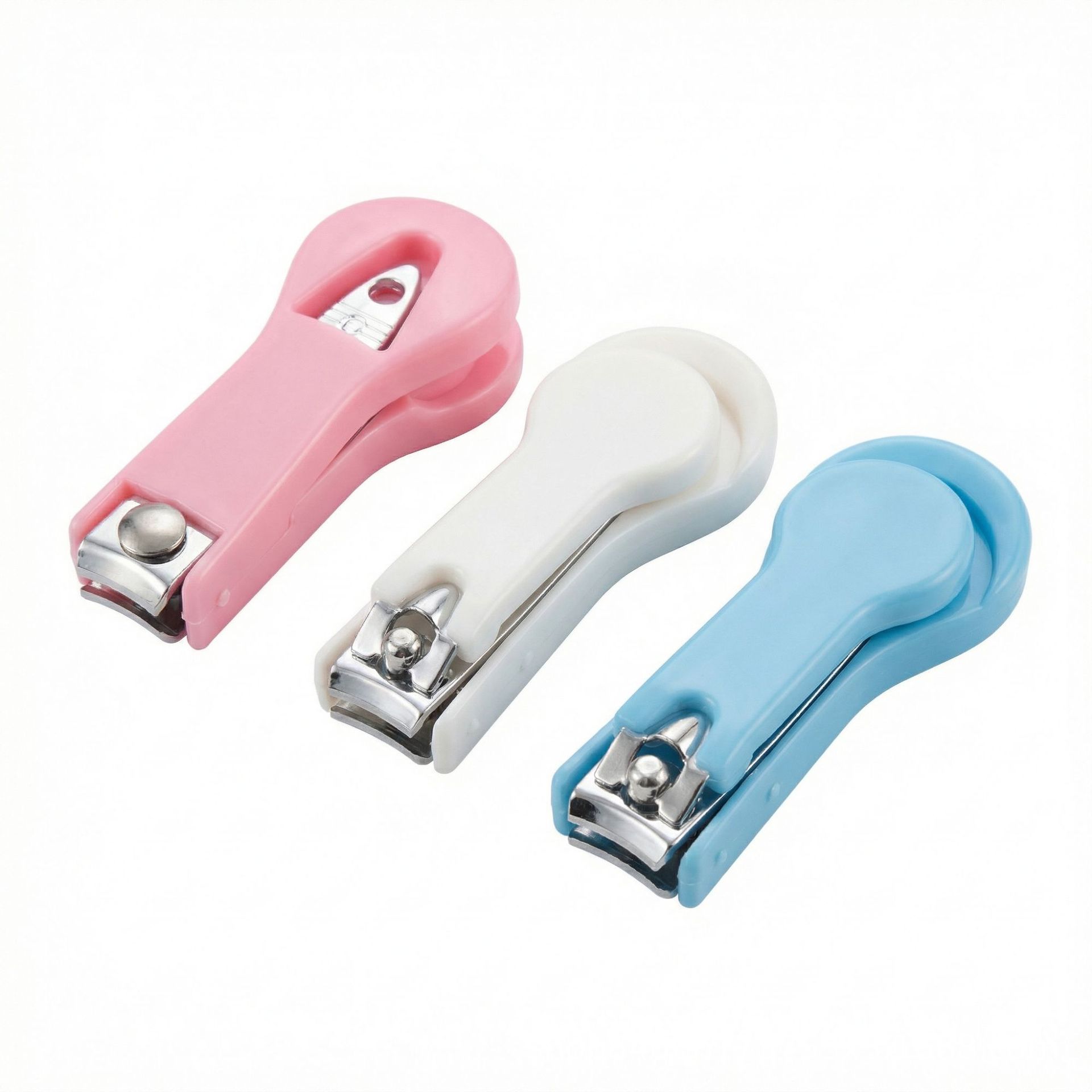 Alicatadoras de uñas de acero inoxidable portátiles tijeras de uñas especiales para bebés tijeras de uñas anti-splash únicas