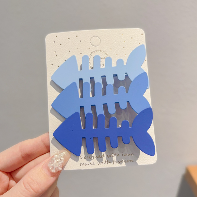 Rosa horquilla hembra niños lindo pelo roto Bangs clip bebé no duele el pelo horquilla niña duckbill clip tocado