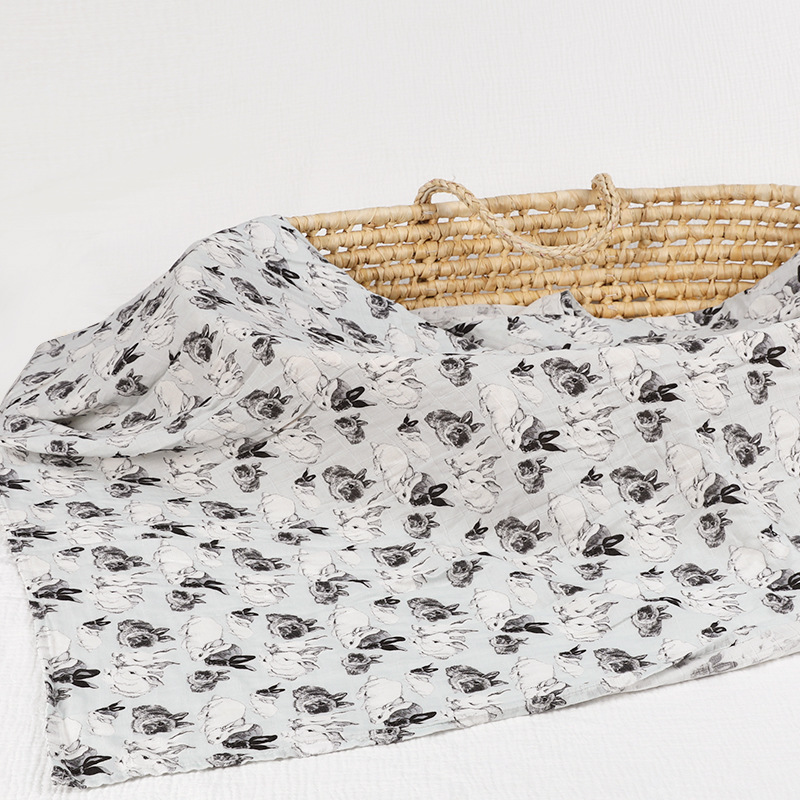 Clase una muselina verano fresco sensación de algodón de bambú edredón bebé recién nacido toalla recién nacido bolsa manta edredón