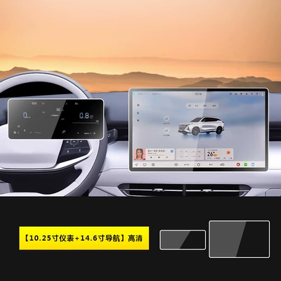 Accessories Uniz, Car interior film - 24-25-changan-uni-z-1025inch-instruments-146inch-navigation-hd