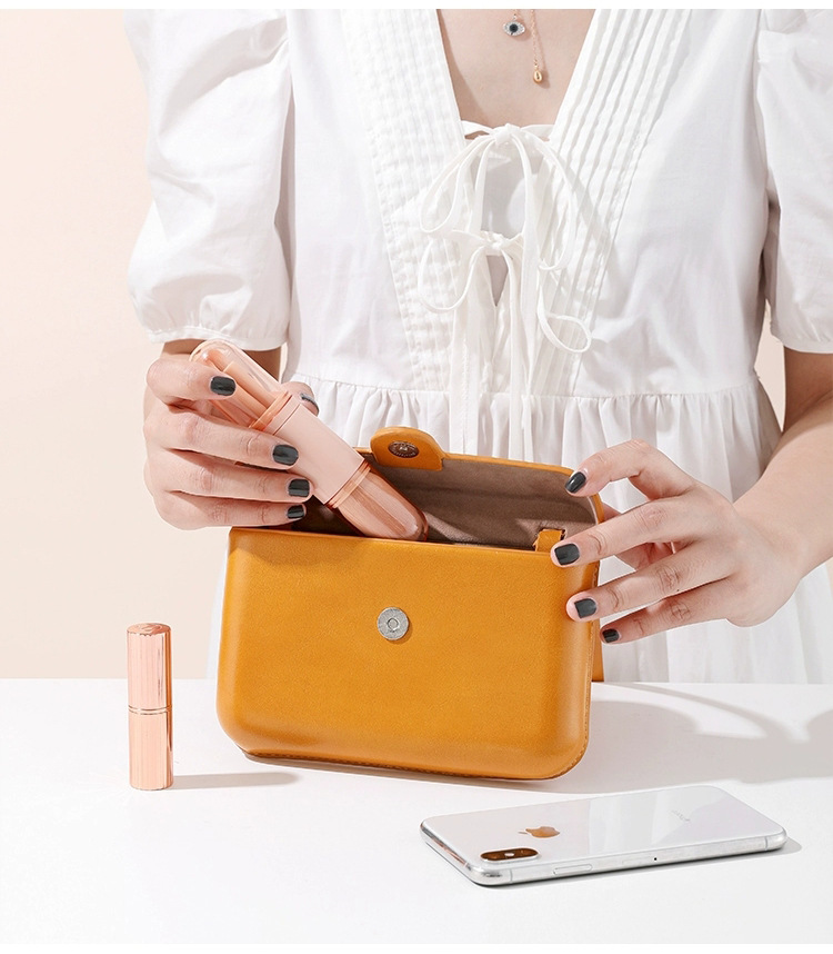 便携迷你美妆刷子套装 四合一旅行装 软毛眼影刷腮红刷小套装 配赠口红 妆容随行无压力详情11