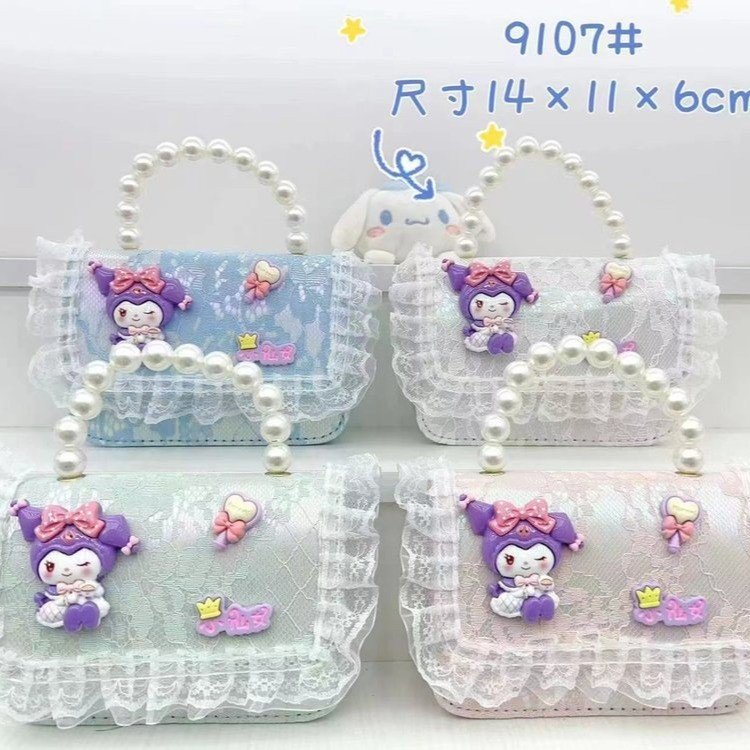 Bolsos para niños accesorios de perlas bolsos de hombro para niñas bolsos de mochila para niños bolsos accesorios para bebés rojos bolsos de cambio