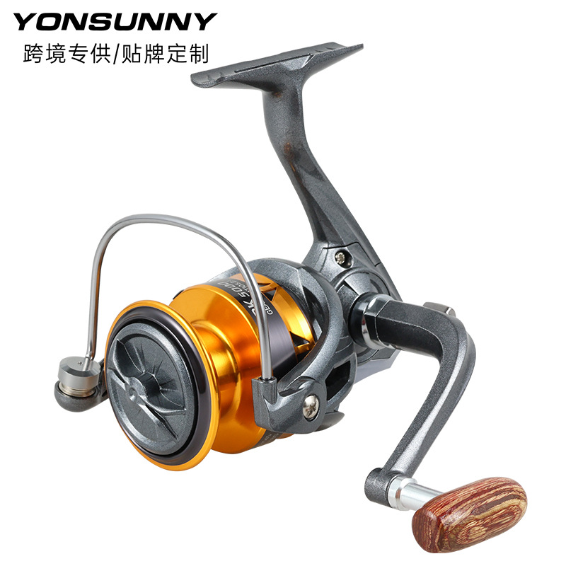 Yongshun artes de pesca Pesca en el mar rueca todo metal oblicua Copa tiro largo caña de mar especial rueda de pesca caña de mar rueda de pesca carretera rueda asiática