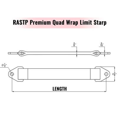 Cross-Border Automotive Modification Parts Trailer rope/net/strap