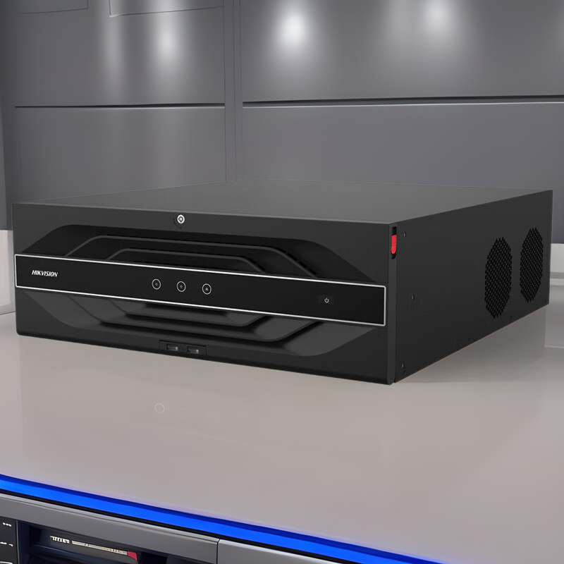 海康威视32路64路16盘位网络硬盘录像机监控主机 DS-8664N-I16-V3